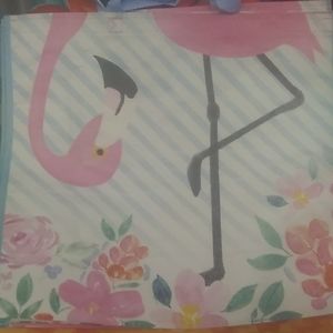 Reusable Flamingo Themed Bag